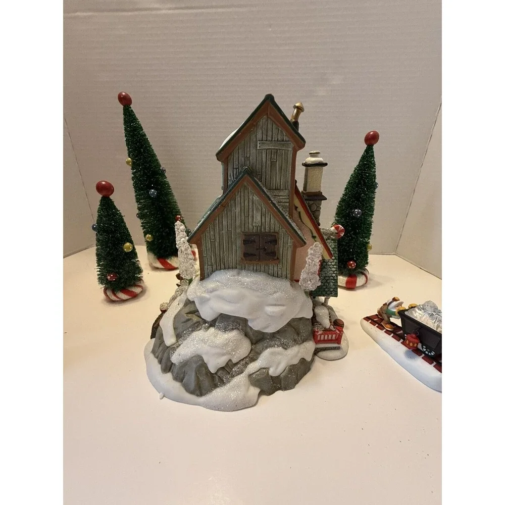 Department 56‎ Sweet Rock Candy Co Complete North Pole Series 56725 w Candy Road - Picture 14 of 16